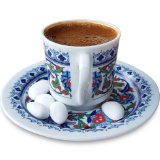 Turkish coffee cup